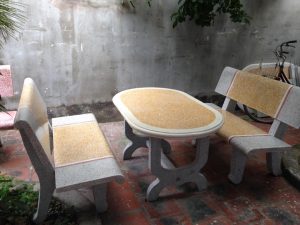 bàn ghế đá ngoài trời giá rẻ