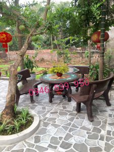 Địa chỉ cung cấp bàn ghế đá tại Thái Nguyên uy tín nhất